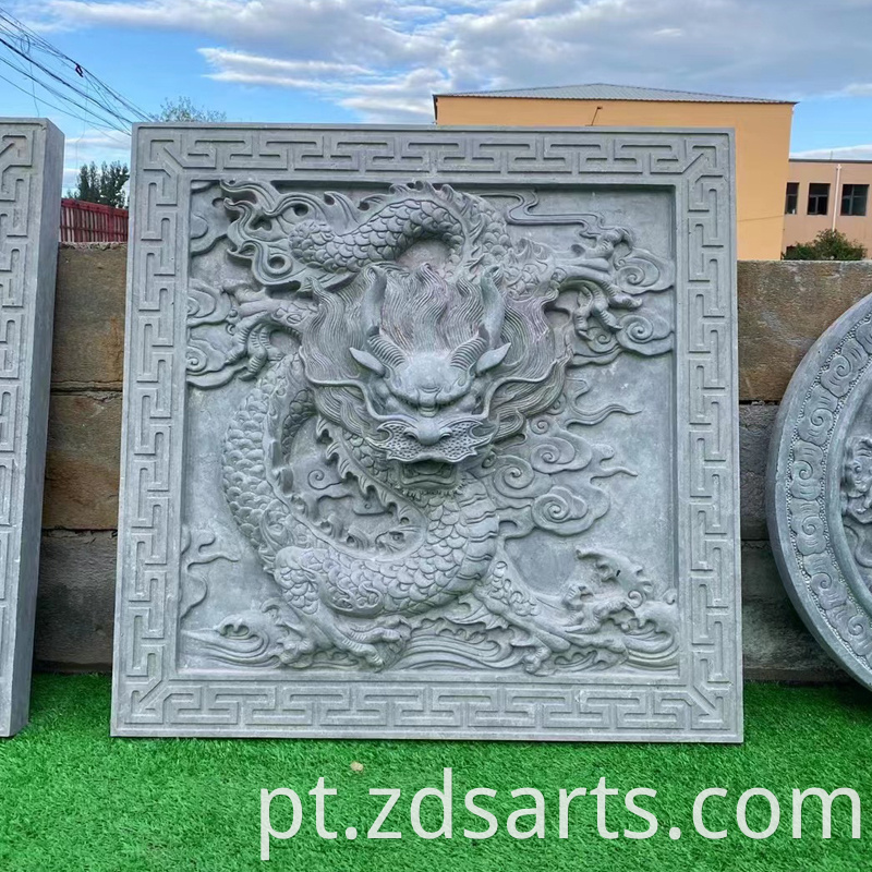 Stone Statue Of Stone Dragon